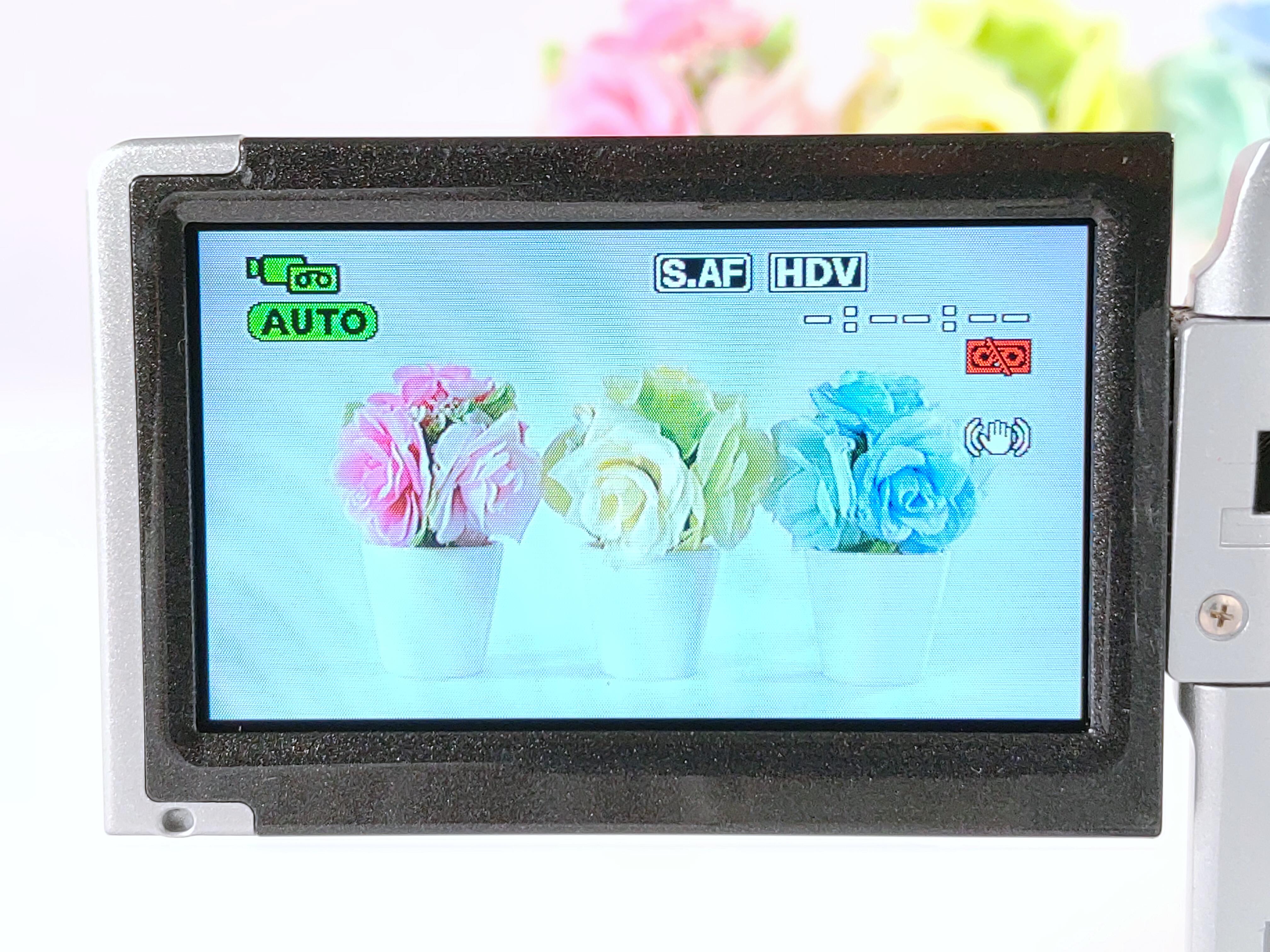 デジタルビデオカメラ:Canon iVIS HV10|