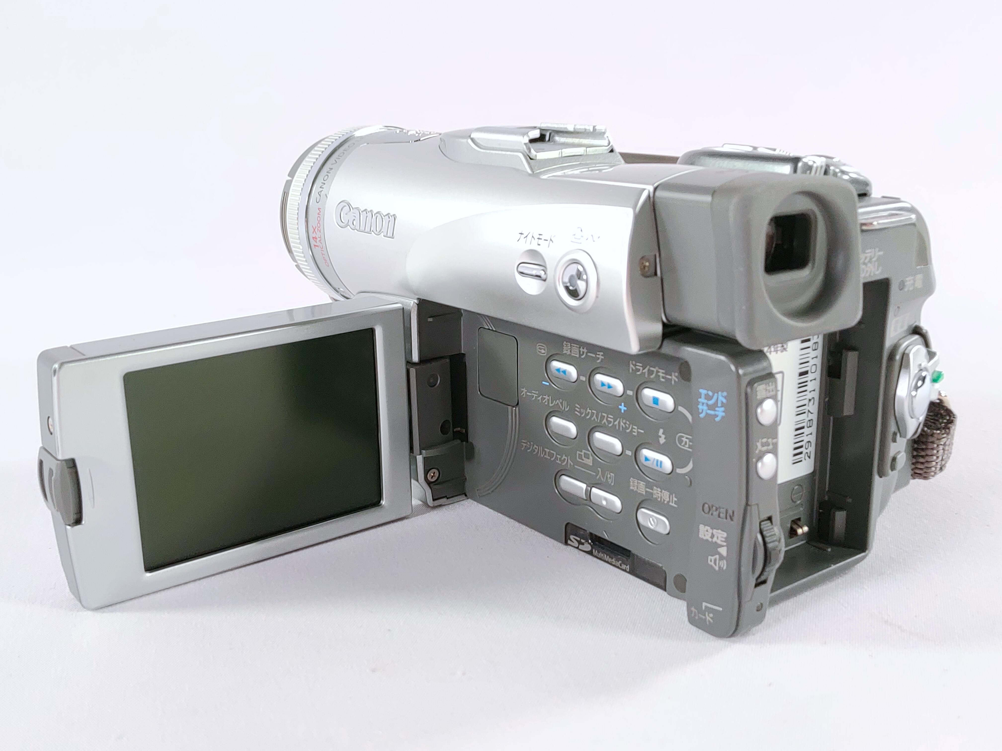 Cannon MiniDVビデオカメラ　DM-FV20